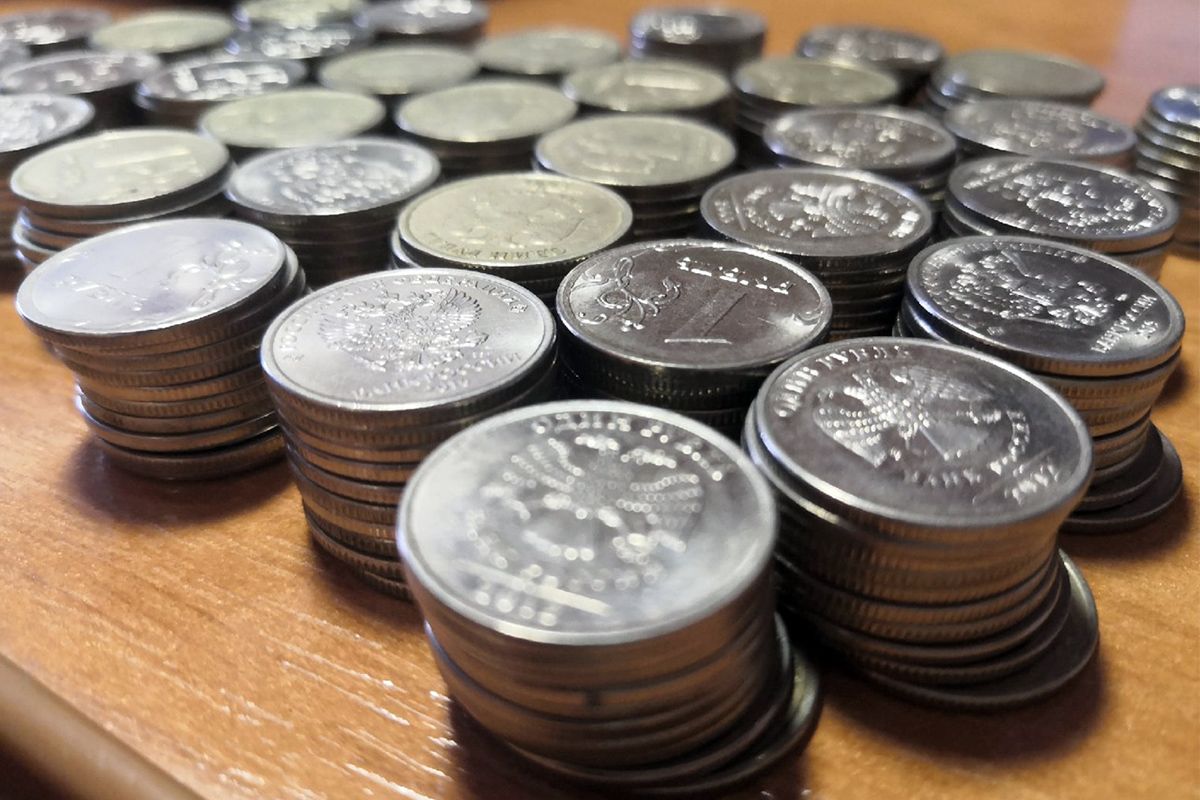 Жители Тульской области принесли мелочь в банки Жители Тульской области принесли мелочь в банки