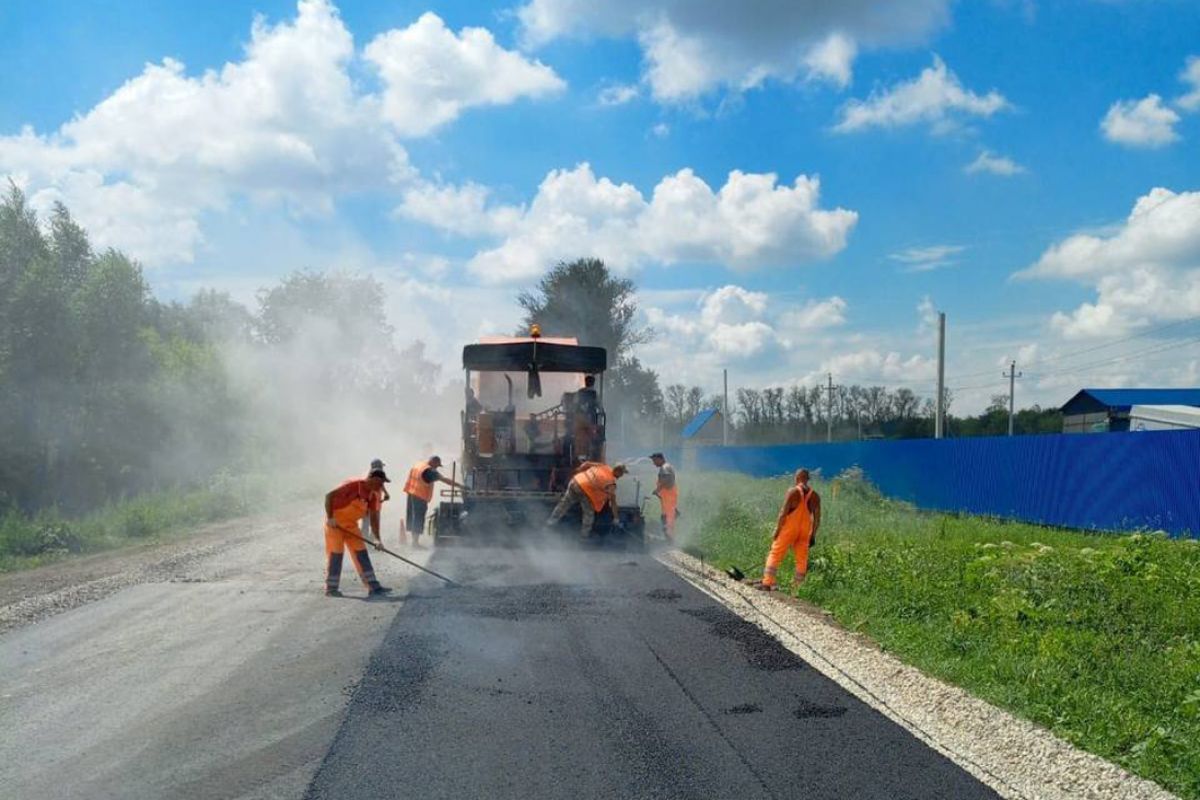 В ремонте автомобильной дороги Тула-Белёв используются современные материалы