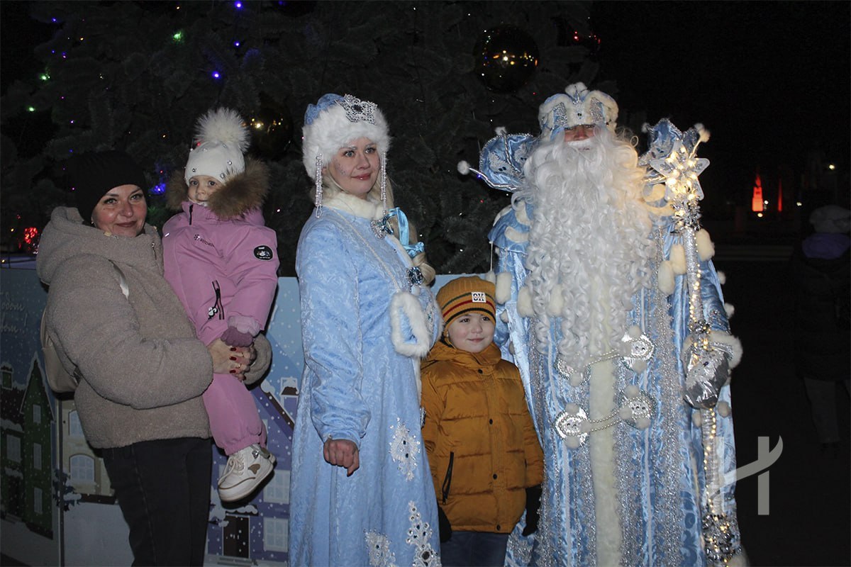 Открытие районной ёлки-2025