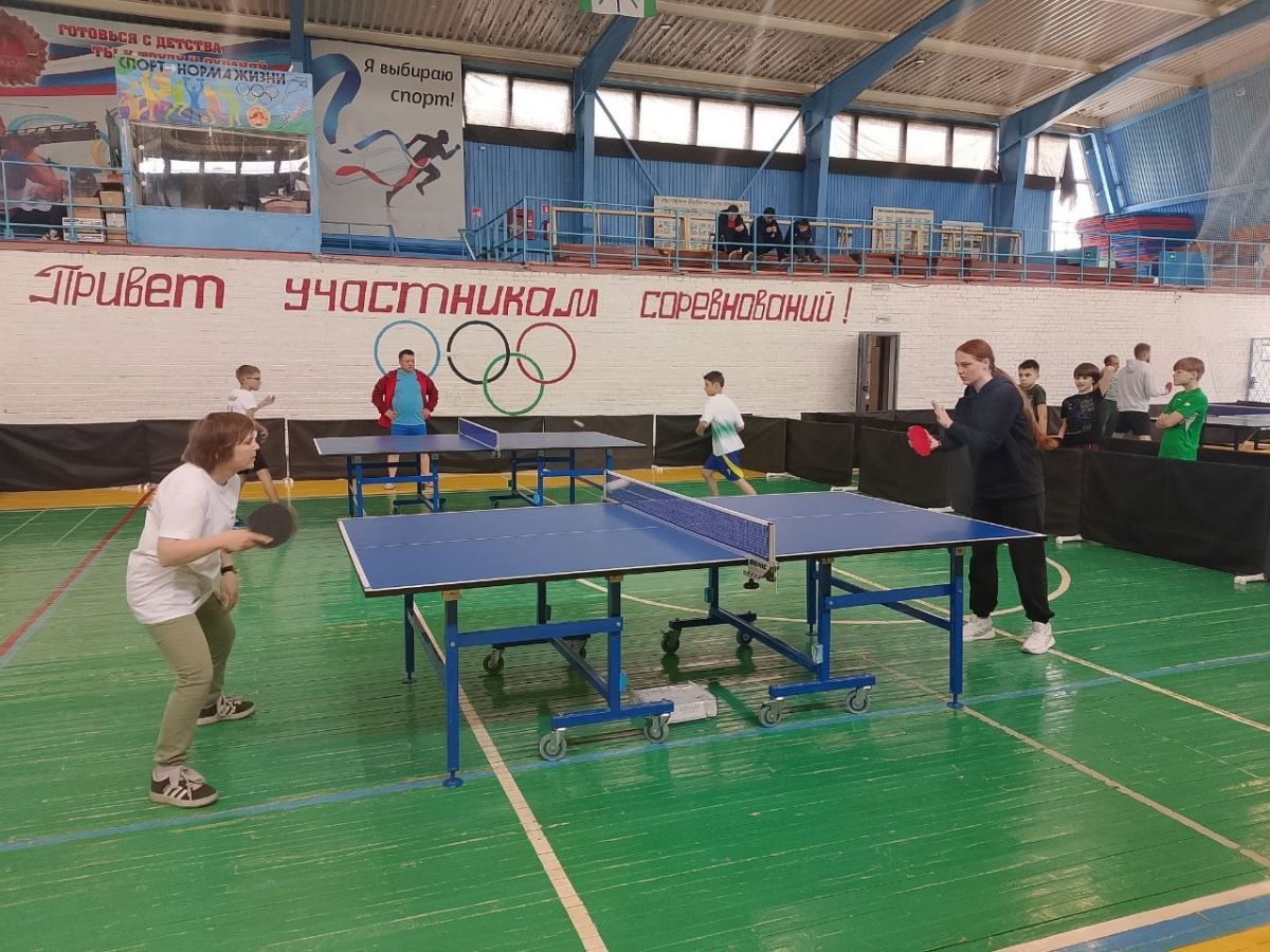 Сегодня в ФОЦе состоится открытое первенство Дубенского района по настольному теннису