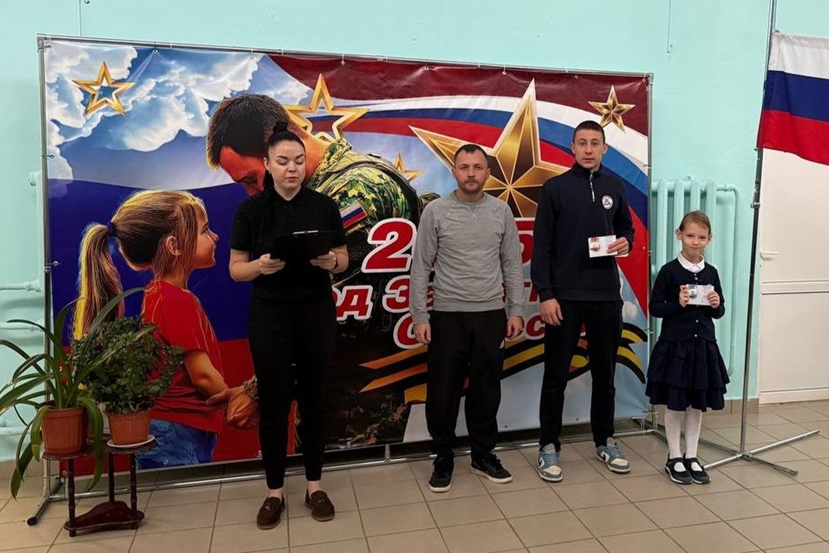 Школьникам Дубенского района вручают знаки отличия ГТО