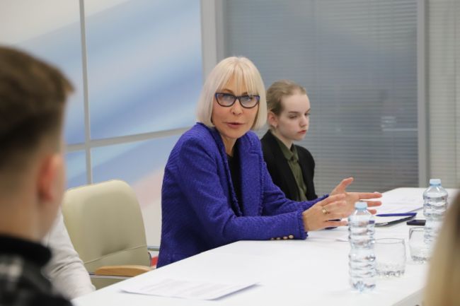 Депутат Госдумы Надежда Школкина рассказала тульской молодежи об экономических перспективах региона