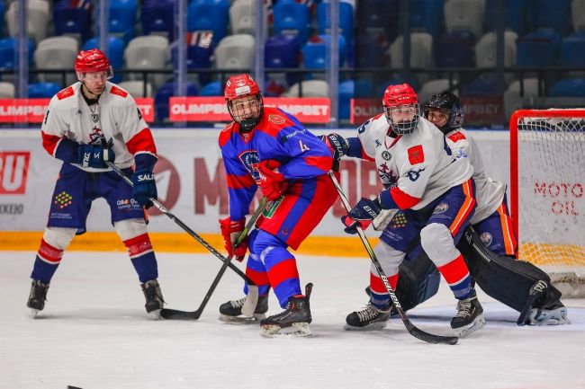 Ефремовцы получили награду за второе место в дивизионе «Лига Надежды» в прошедшем сезоне «Ночной хоккейной лиги»