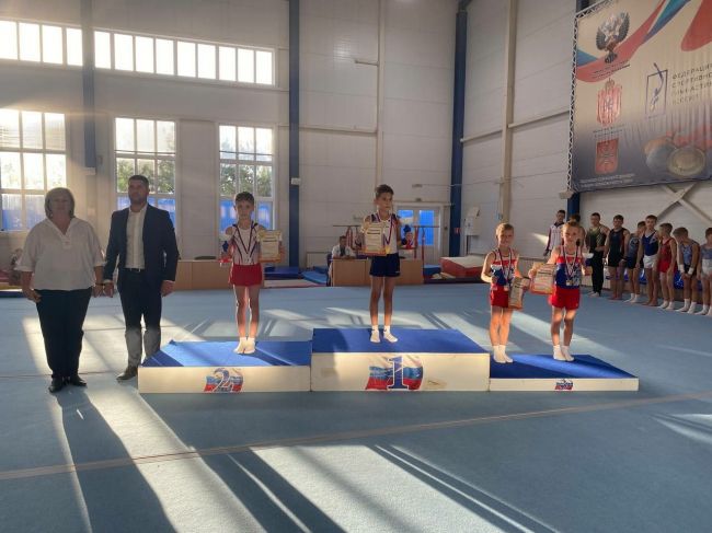 В Туле проходят чемпионат и первенство области по спортивной гимнастике