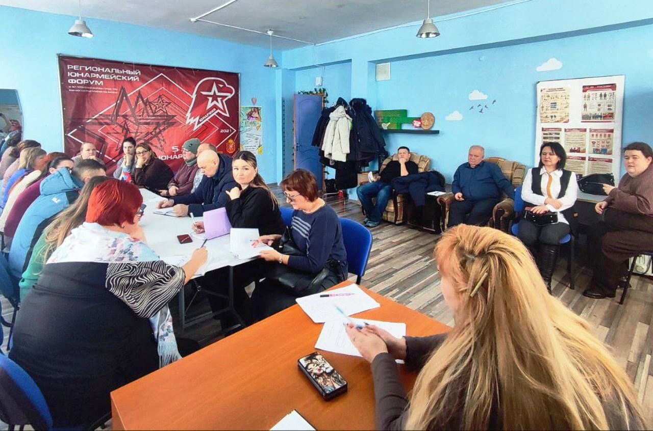 В Ефремове руководители юнармейских отрядов обсудили итоги работы