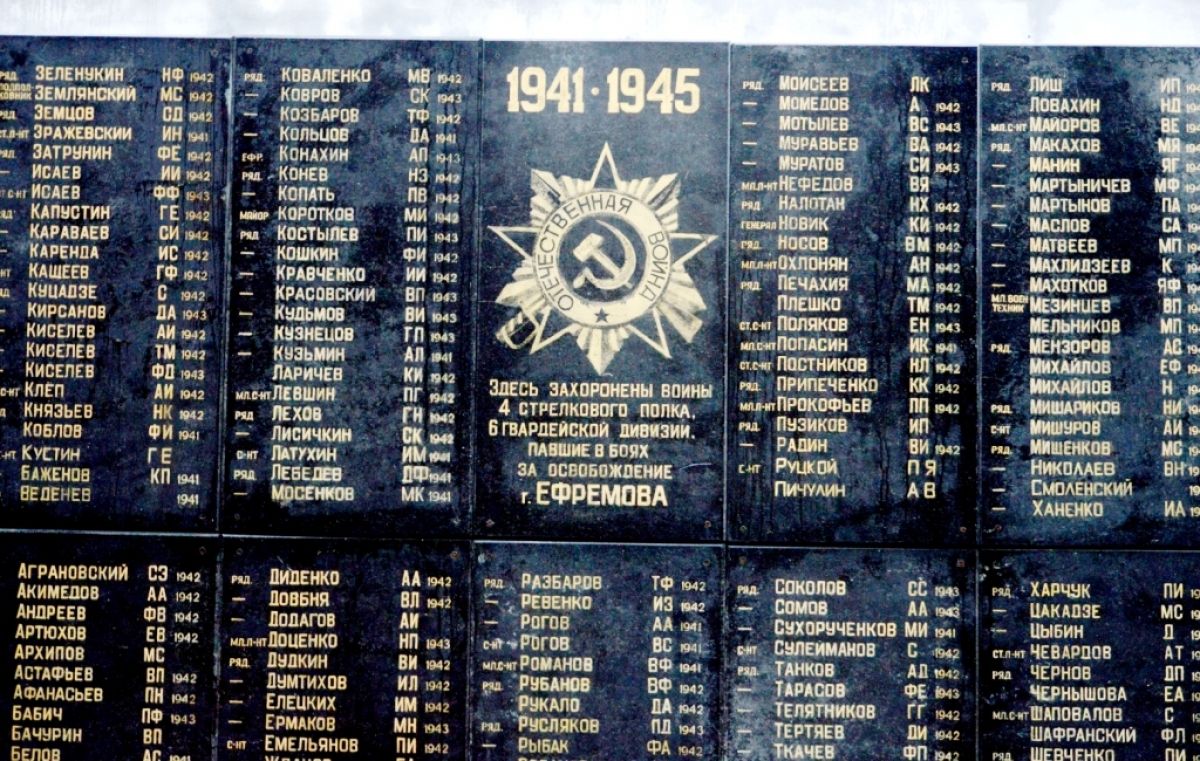 В Тульской области состояние памятников войны на особом контроле
