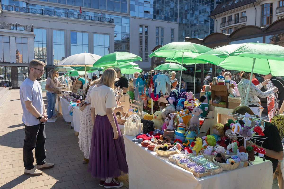 В Туле состоялась осенняя ярмарка самозанятых