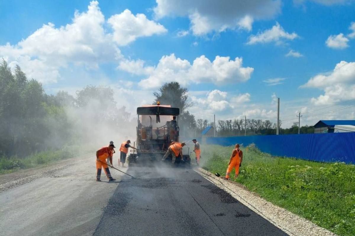 В Тульской области на объектах нацпроекта «Безопасные и качественные дороги» используются современные технологии и материалы