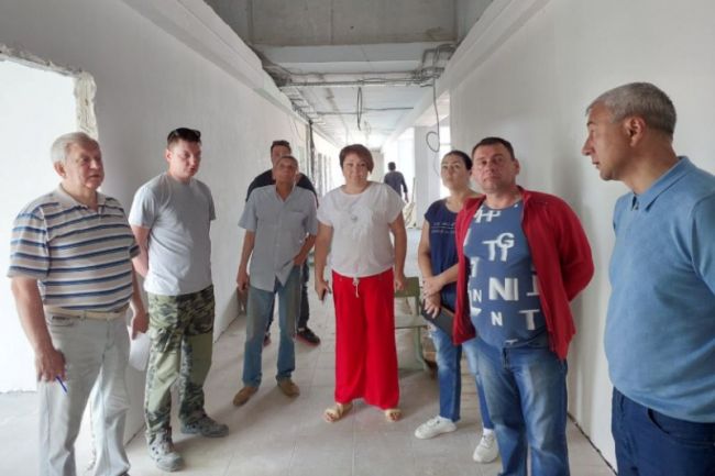 В Ефремове проводится ремонт образовательных учреждений