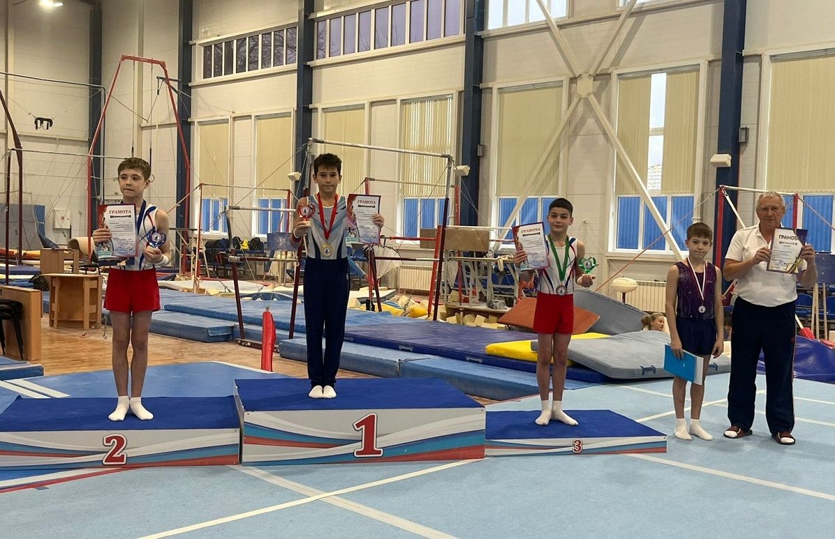 Юные ефремовские гимнасты показали высокие результаты на турнире в Туле