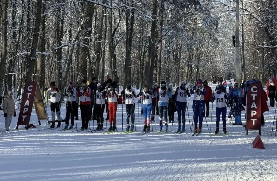 В Ефремове состоялось Открытое первенство Тульской области по лыжным гонкам