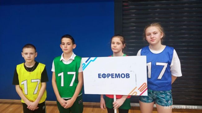Ефремовская команда достойно выступила на региональном спортивном фестивале