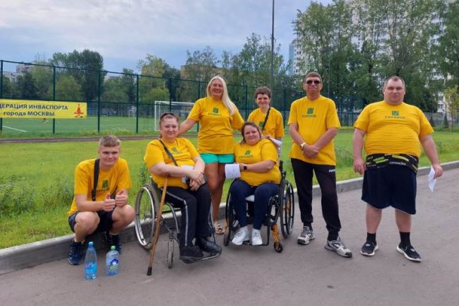 Ефремовские спортсмены-инвалиды приняли участие в соревнованиях в Москве