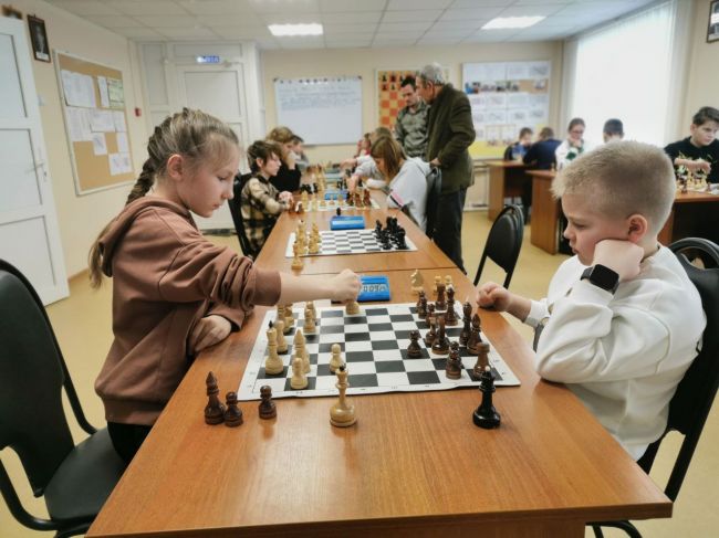 В Ефремове прошли открытые соревнования по быстрым шахматам