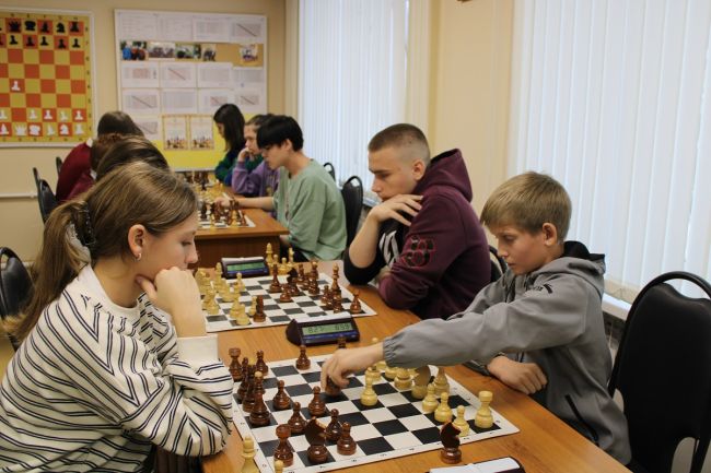 Ефремовские шахматисты показали свои навыки