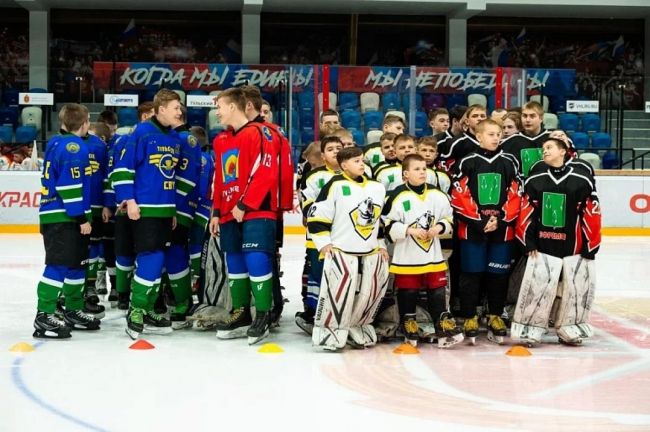В Туле наградили юных хоккеистов