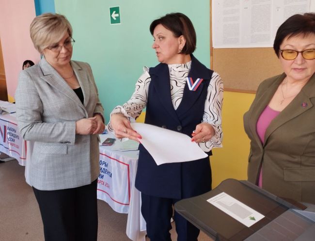Как проходят выборы на избирательных участках в Туле