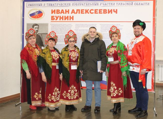 Именной избирательный участок Ивана Бунина в Ефремове впечатлил члена Общественного штаба по наблюдению за выборами