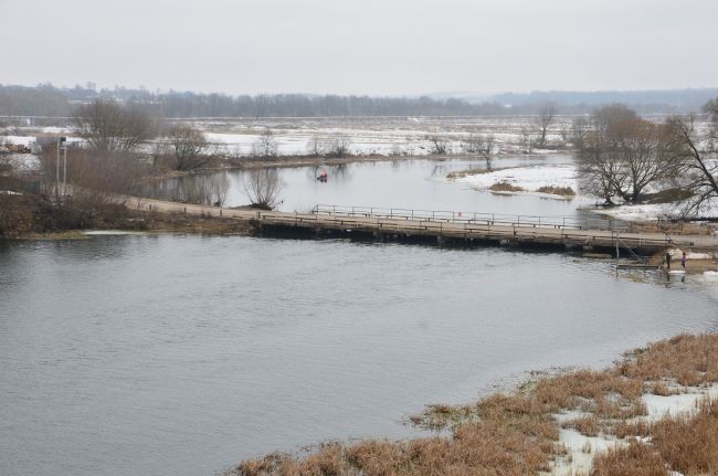 Уровень воды в реке Красивая Меча снизился на девять сантиметров