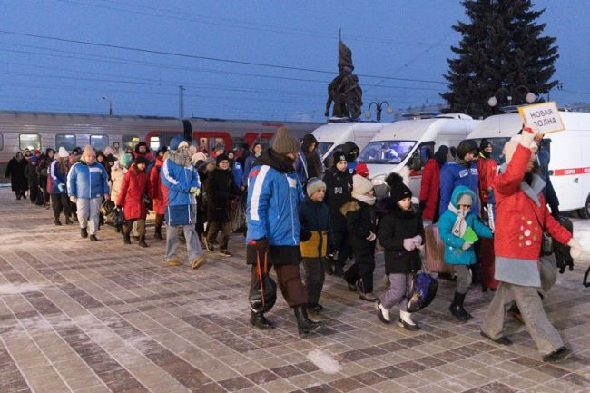 Сегодня в Тульскую область приехали на каникулы почти 800 школьников с Белгородщины