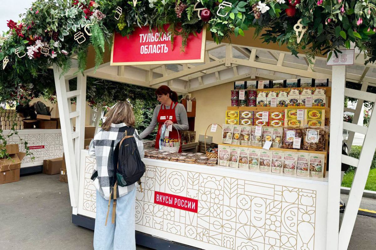 Тульские производители  показали свою продукцию на гастрофестивале в Москве