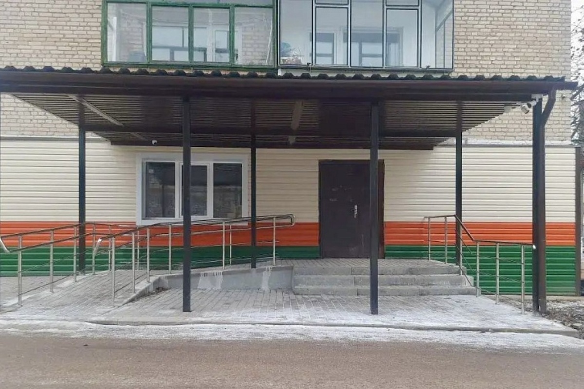 В Ефремове завершается капитальный ремонт филиала детской поликлиники