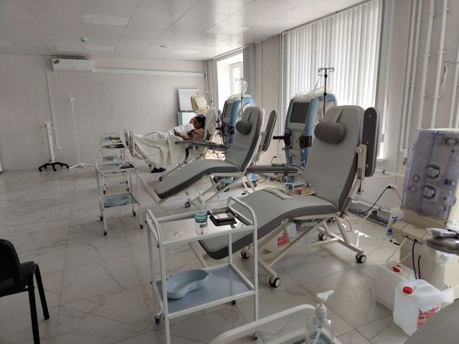 В Ефремовской больнице появились новые кресла для гемодиализа