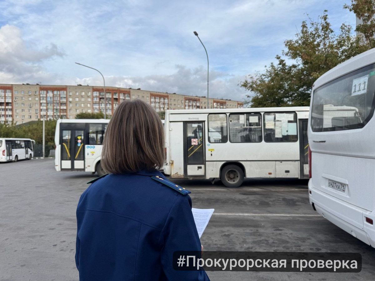 В Туле прокуратура выявила нарушения при перевозке пассажиров