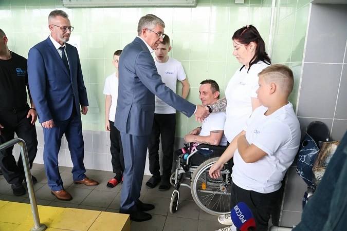 Дмитрий Миляев провел встречу с руководителем проекта «Дайвинг для героев» Денисом Макаровым Дмитрий Миляев провел встречу с руководителем проекта «Дайвинг для героев» Денисом Макаровым