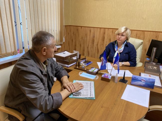 Депутат  Тульской областной Думы Марина Белькова провела очередной прием граждан Кимовского района
