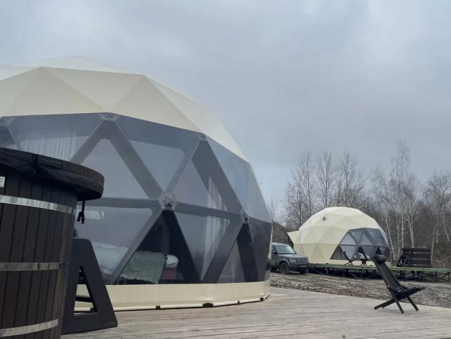 В Кимовском районе успешно реализуется инвестиционный проект «Глэмпинг «Аномалия» В Кимовском районе успешно реализуется инвестиционный проект «Глэмпинг «Аномалия»