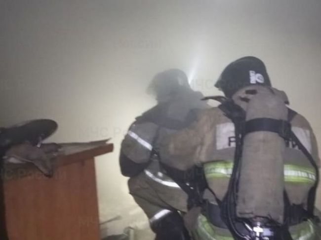 В Заокском районе от огня спасли 12 человек