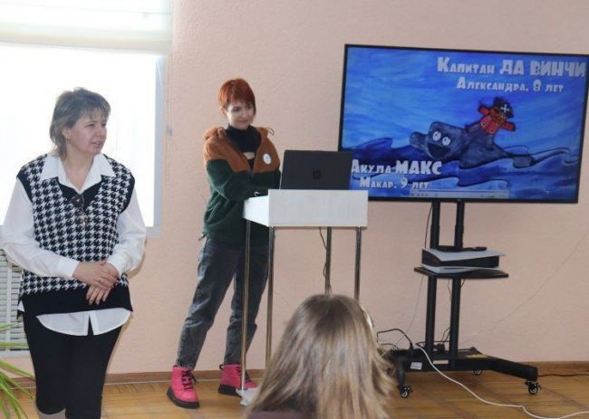 В Новольвовской модельной библиотеке прошел мастер-класс «Тульская перекладка: анимация с нуля»