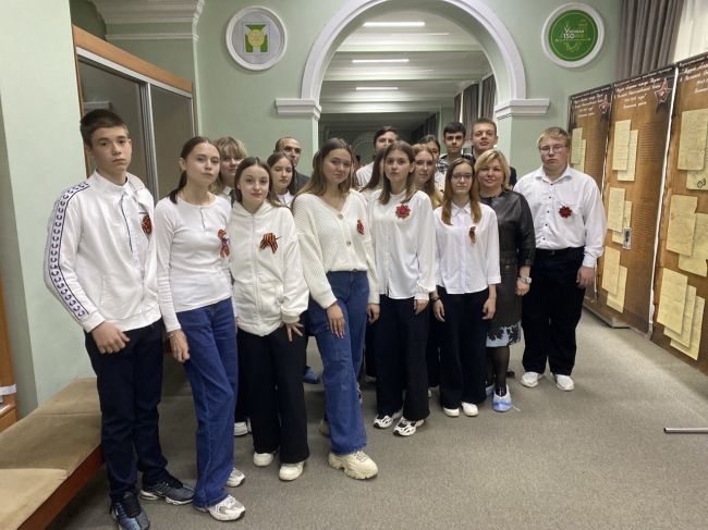 О «Ратном подвиге Толстых и Волконских» кимовские школьники узнали, посетив выставку в Узловой