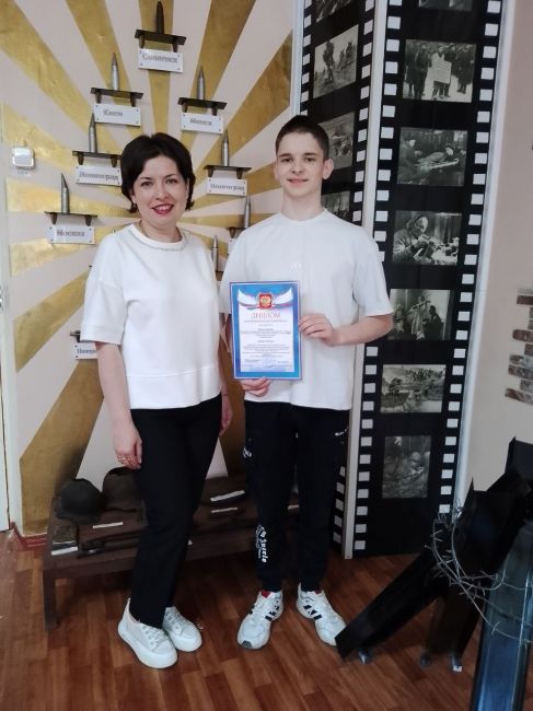 Савелий Серков стал призером конкурса музеев «Солдаты Великого Отечества»