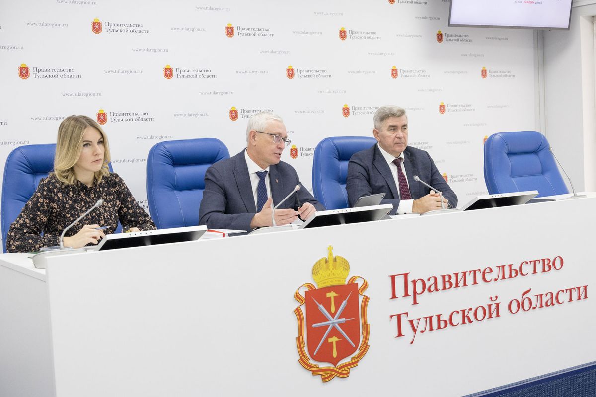 Вакцинация детей в Тульской области завершена