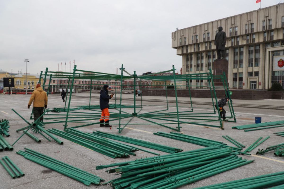 Главная елка в Туле