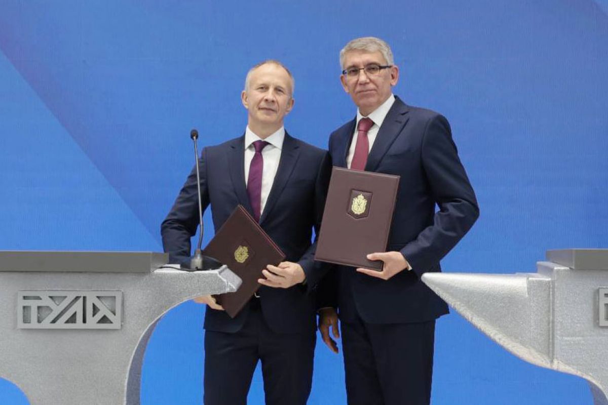 ПМЭФ-2025: Тульская область и Федерация дзюдо России подписали соглашение о сотрудничестве ПМЭФ-2025: Тульская область и Федерация дзюдо России подписали соглашение о сотрудничестве