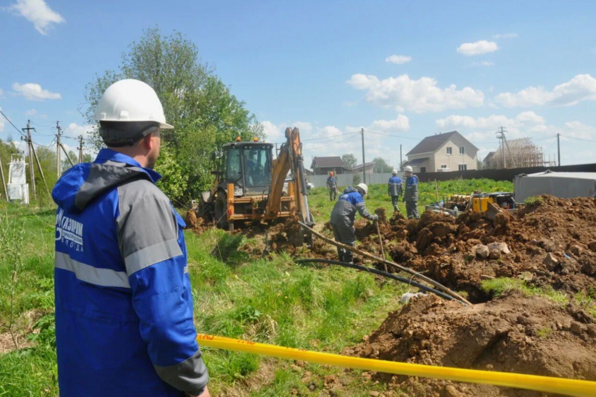 В Кимовском районе продолжается газификация и догазификация