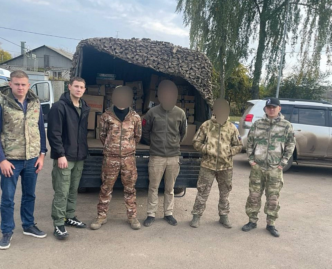 Молодежный парламент передал военнослужащим гуманитарный груз Молодежный парламент передал военнослужащим гуманитарный груз