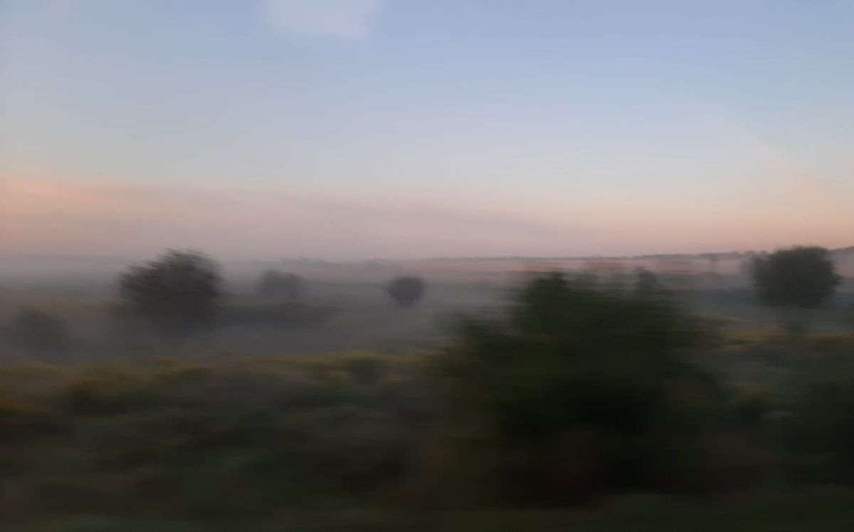 Туман с видимостью 200-700 метров