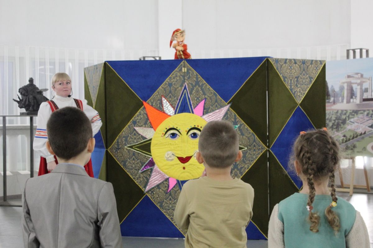 Участниками праздничных торжеств стали и дети сотрудников правопорядка