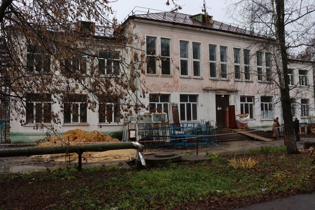 Капитальный ремонт ДШИ продолжается Капитальный ремонт ДШИ продолжается