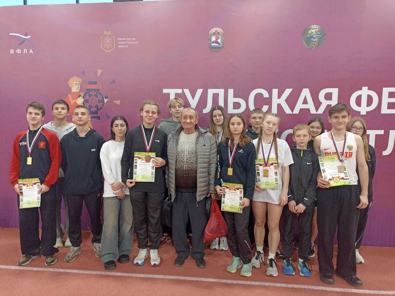 Плюс одиннадцать медалей