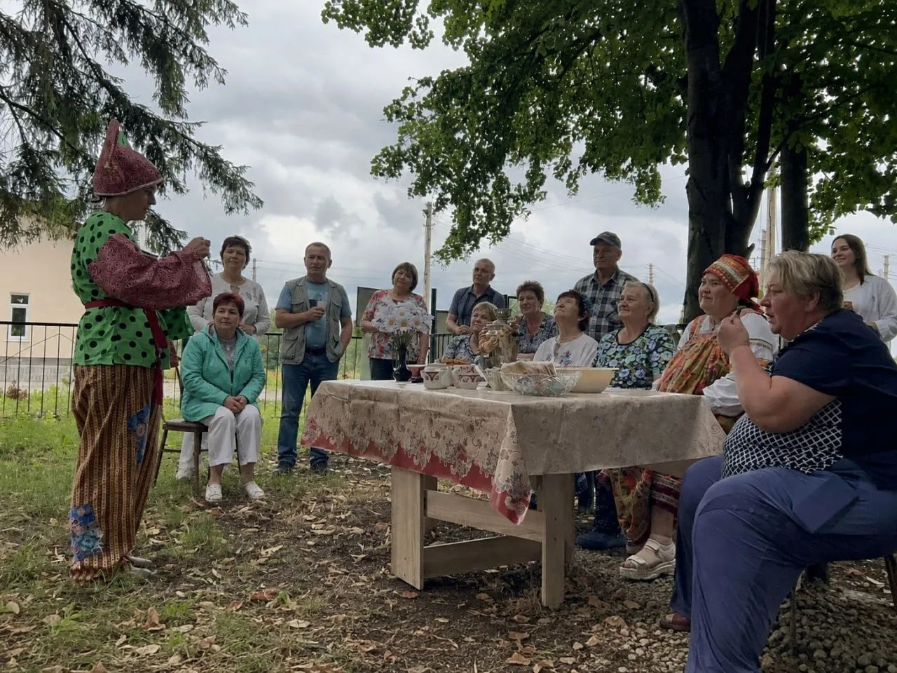 На празднике в Апарках вспоминали семейные традиции