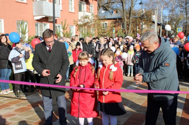 Городской праздник в честь открытия сквера прошёл в Киреевске