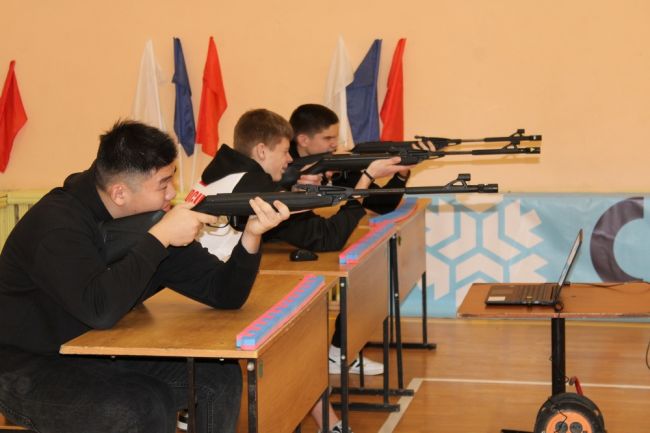 В ДЮСШ прошли соревнования по стрельбе из электронной винтовки