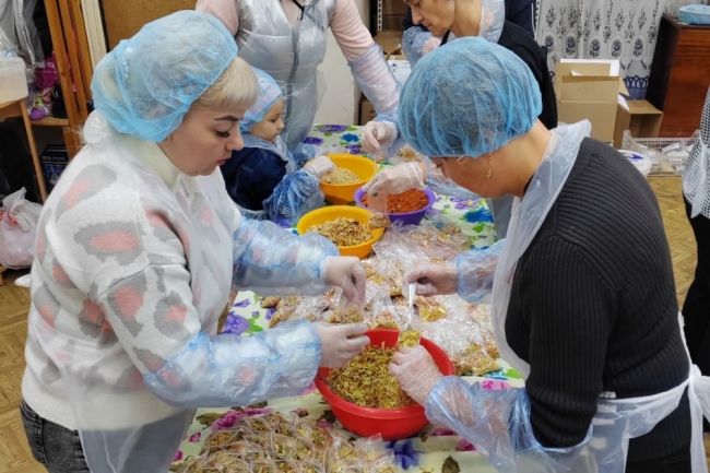«Киреевская самоварочка» благодарит жителей за предоставленную продукцию для производства супов