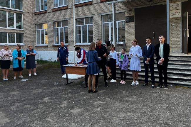 Бородинским школьникам вручили знаки отличия ГТО
