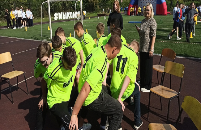 Ученики Болоховского техникума приняли участие в областных студенческих играх